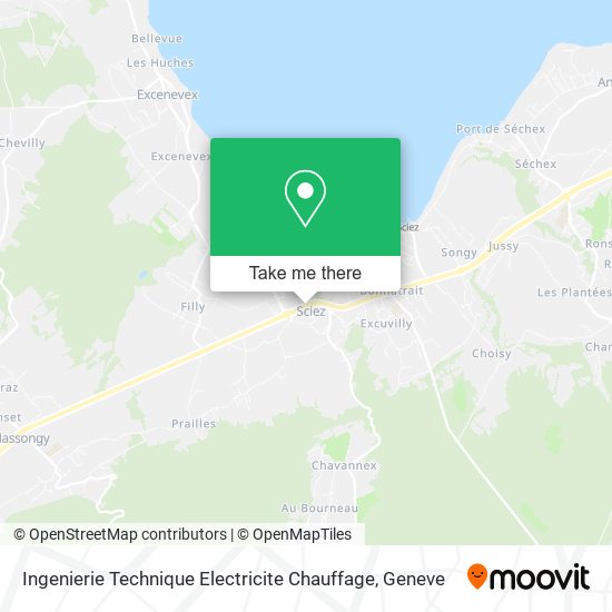 Ingenierie Technique Electricite Chauffage map