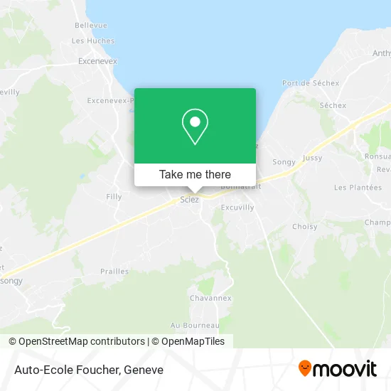 Auto-Ecole Foucher map