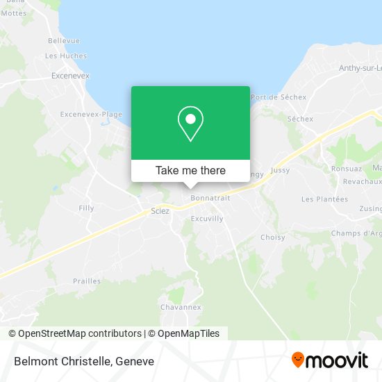 Belmont Christelle map