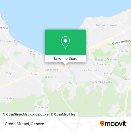 Crédit Mutuel map