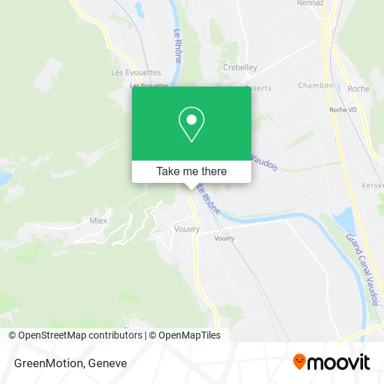 GreenMotion map