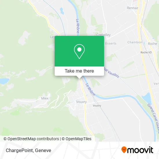 ChargePoint map