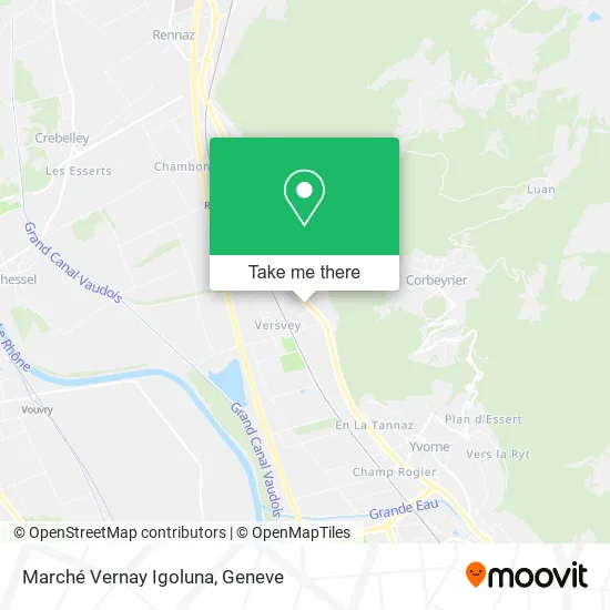 Marché Vernay Igoluna map