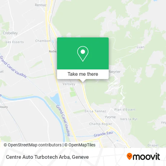 Centre Auto Turbotech Arba map