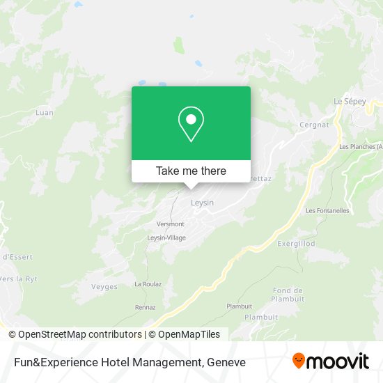 Fun&Experience Hotel Management map