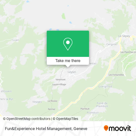 Fun&Experience Hotel Management map