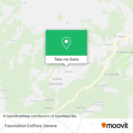 Fascination Coiffure map