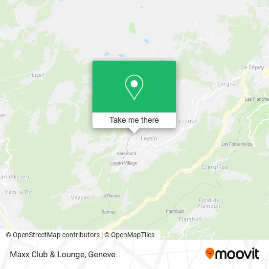 Maxx Club & Lounge map