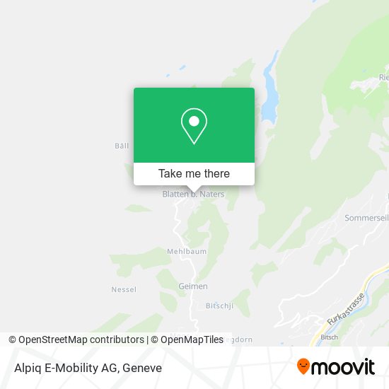 Alpiq E-Mobility AG map