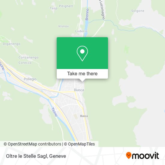 Oltre le Stelle Sagl map