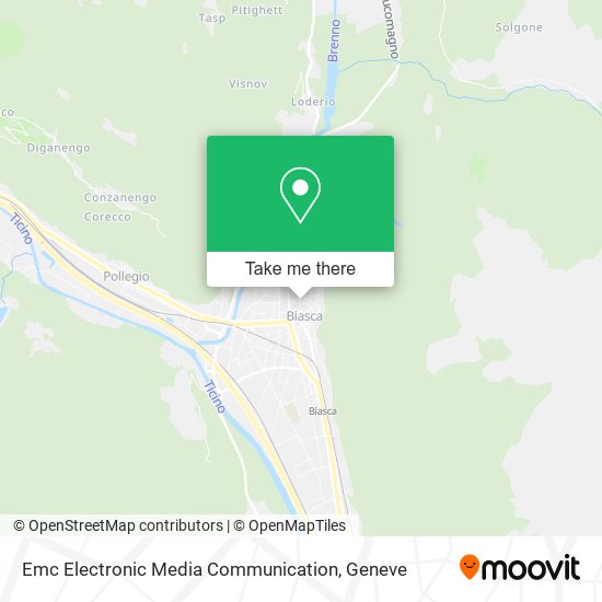 Emc Electronic Media Communication map