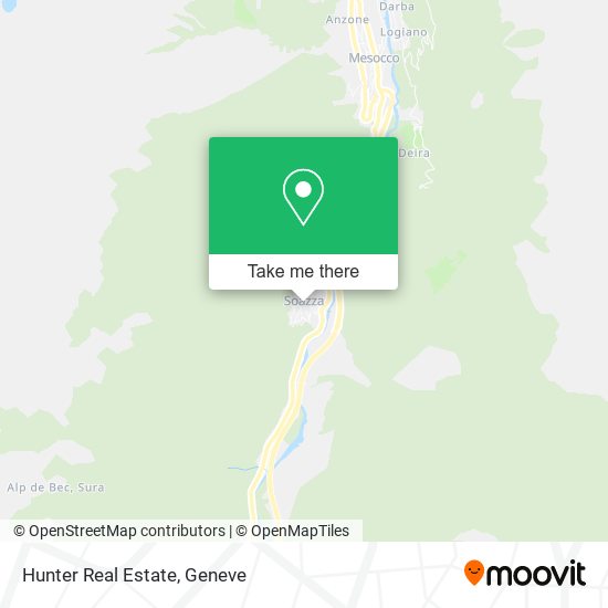 Hunter Real Estate map