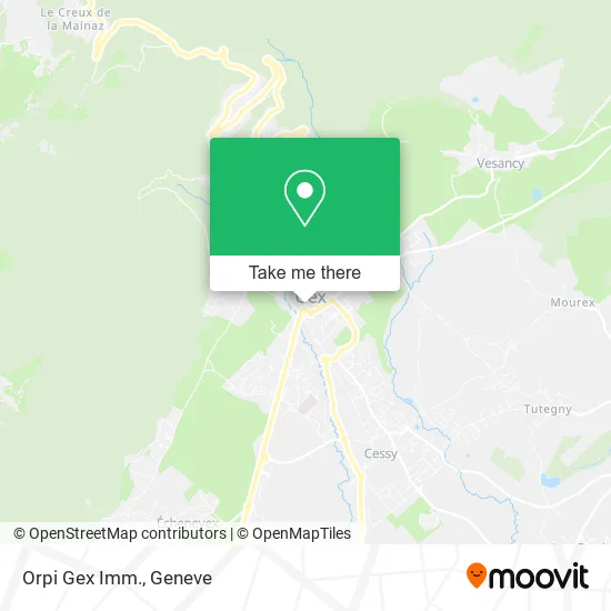 Orpi Gex Imm. map