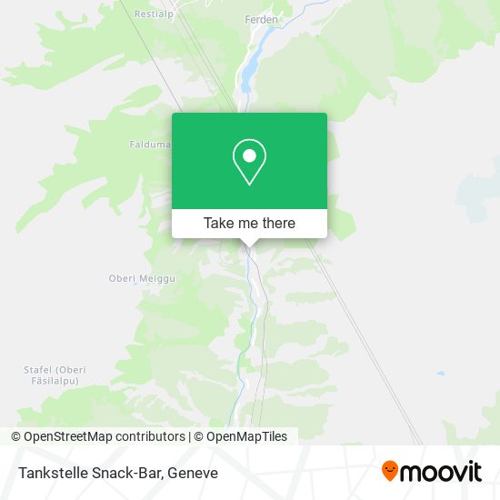 Tankstelle Snack-Bar map