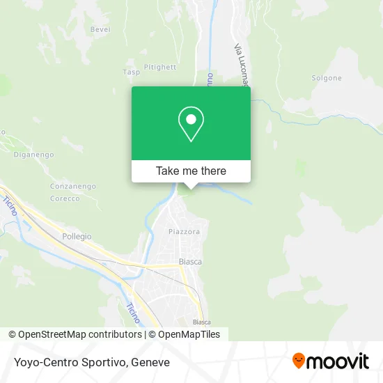 Yoyo-Centro Sportivo map