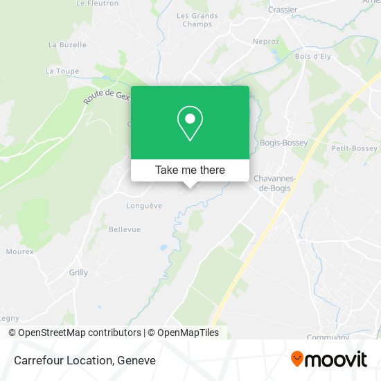 Carrefour Location map