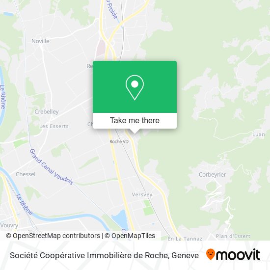 Société Coopérative Immobilière de Roche map