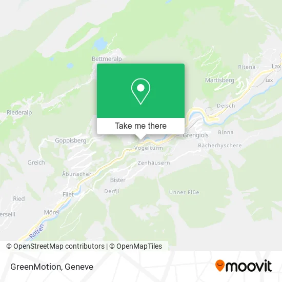 GreenMotion map
