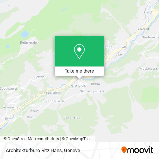 Architekturbüro Ritz Hans map