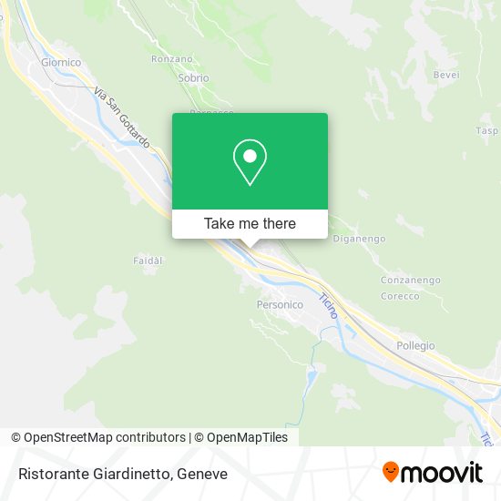Ristorante Giardinetto map
