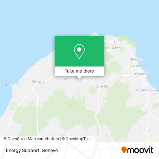 Energy Support map