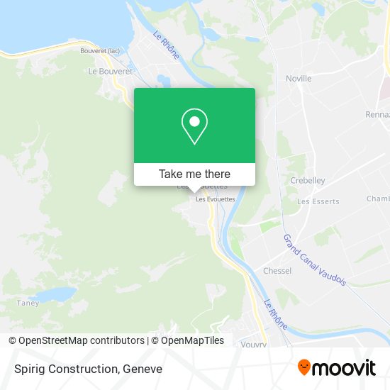 Spirig Construction map