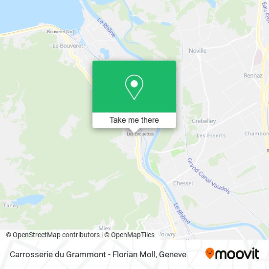 Carrosserie du Grammont - Florian Moll map