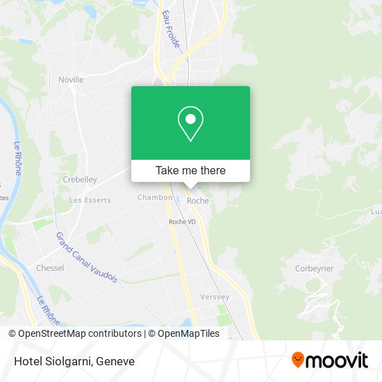 Hotel Siolgarni map