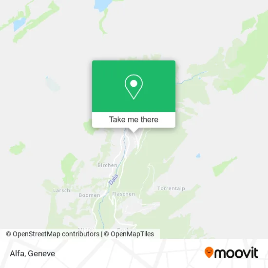 Alfa map