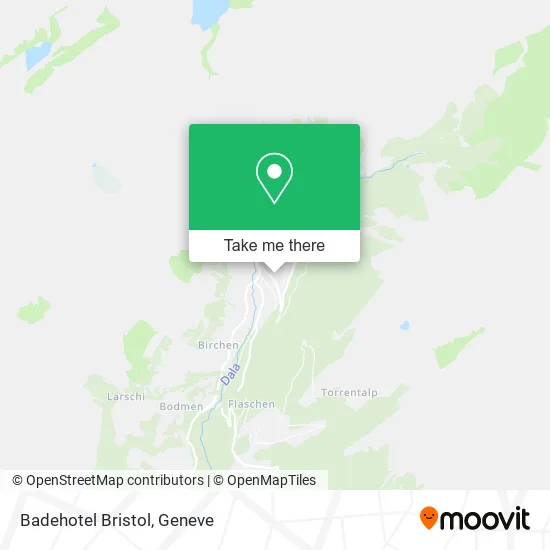 Badehotel Bristol map