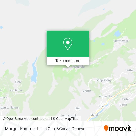 Morger-Kummer Lilian Cars&Carve map