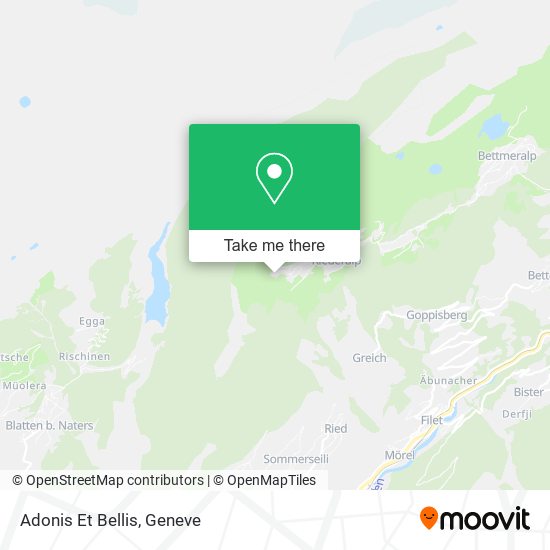 Adonis Et Bellis map