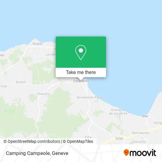 Camping Campeole map