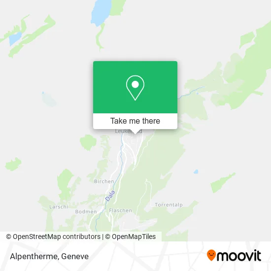 Alpentherme map