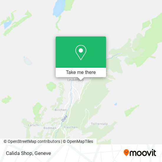 Calida Shop map