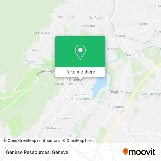 Genèse Ressources plan