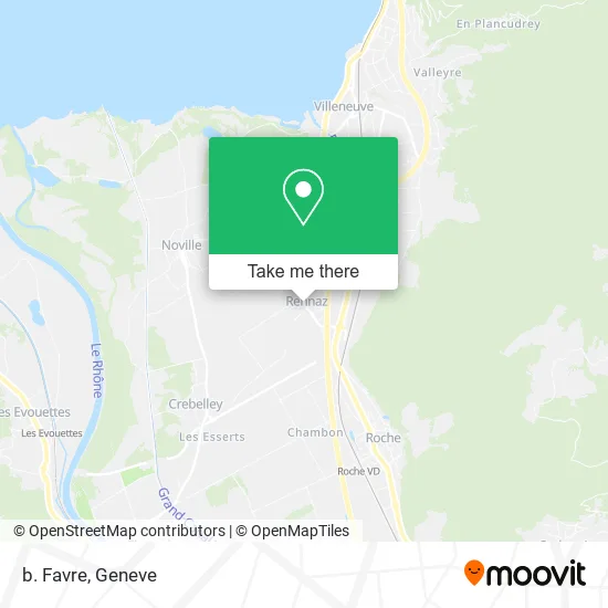 b. Favre map