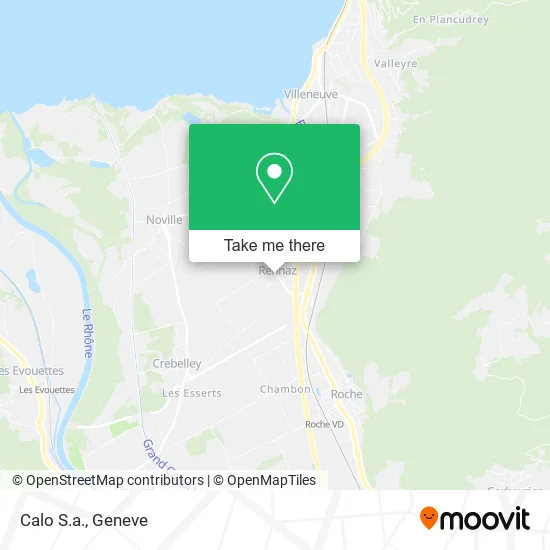 Calo S.a. map