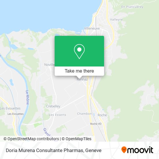 Doria Murena Consultante Pharmas map