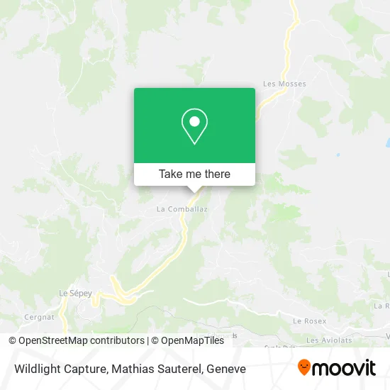 Wildlight Capture, Mathias Sauterel map