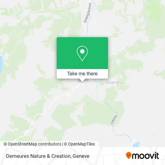Demeures Nature & Creation map