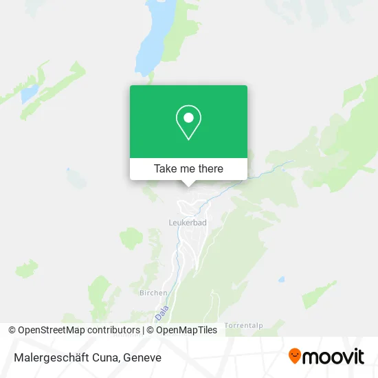 Malergeschäft Cuna map