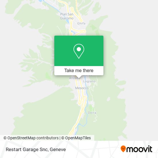 Restart Garage Snc map