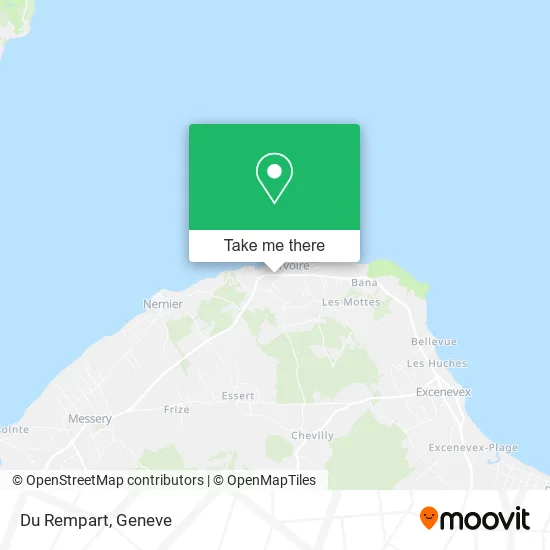 Du Rempart map