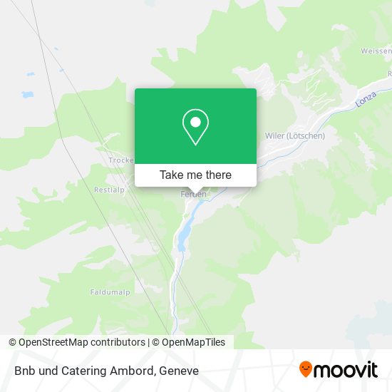 Bnb und Catering Ambord map