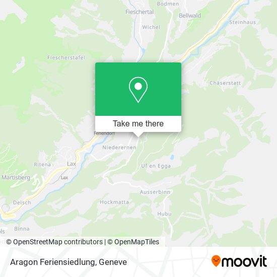 Aragon Feriensiedlung map