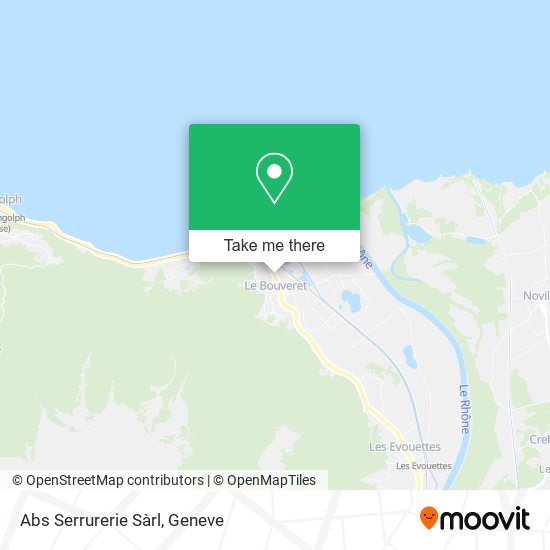 Abs Serrurerie Sàrl map