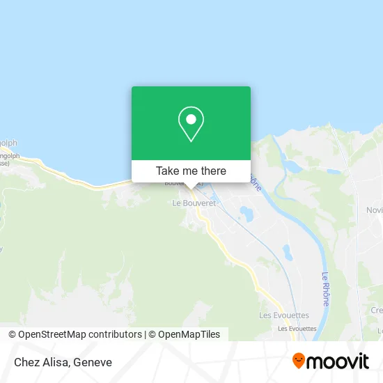 Chez Alisa map