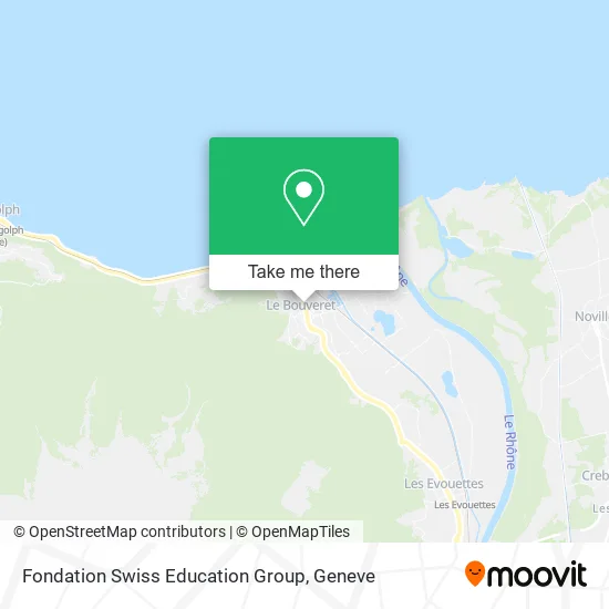 Fondation Swiss Education Group map