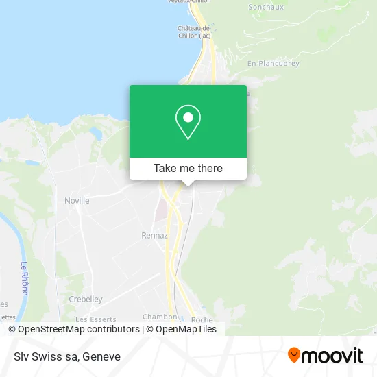 Slv Swiss sa map